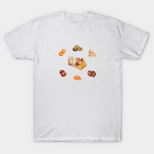 Taiwanese Food Illustration - Zongzi (Dragon Boat Festival) 台灣食物插畫 - 粽子 (端午節美食) T-Shirt